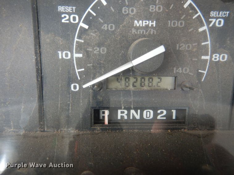 image for item DH5025 1997 Ford F350 XL utility bed pickup truck