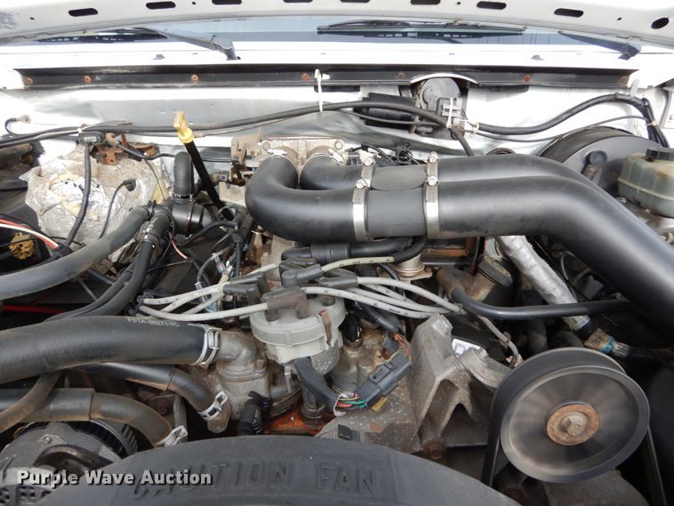 image for item DH5025 1997 Ford F350 XL utility bed pickup truck