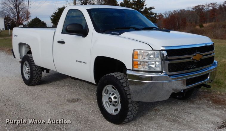 image for item DH5034 2013 Chevrolet Silverado 2500HD pickup truck
