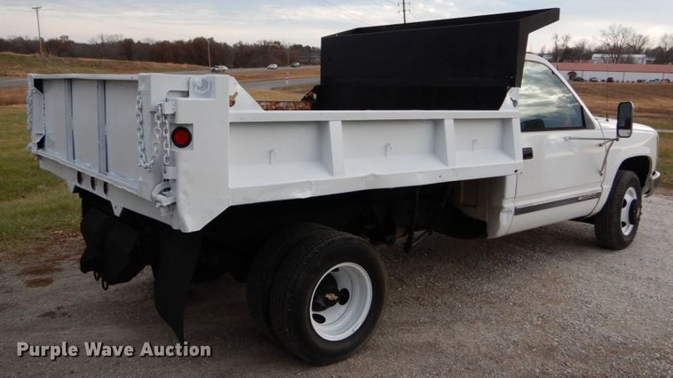 image for item DH5036 1993 Chevrolet C3500 dump bed pickup truck
