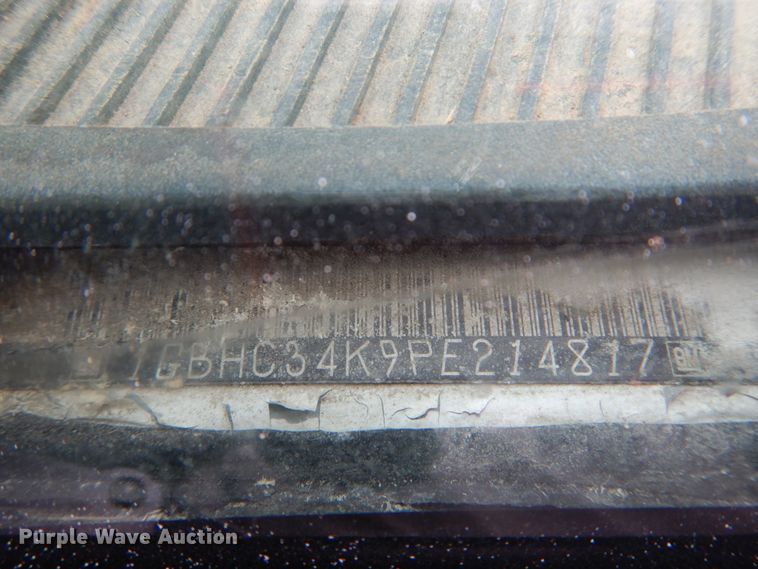 image for item DH5036 1993 Chevrolet C3500 dump bed pickup truck