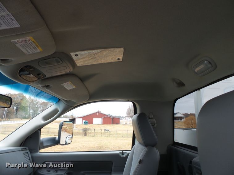 image for item DH7797 2009 Dodge Ram 5500 utility bed truck