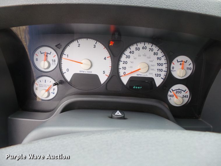 image for item DH7797 2009 Dodge Ram 5500 utility bed truck