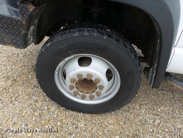 image for item DH7797 2009 Dodge Ram 5500 utility bed truck