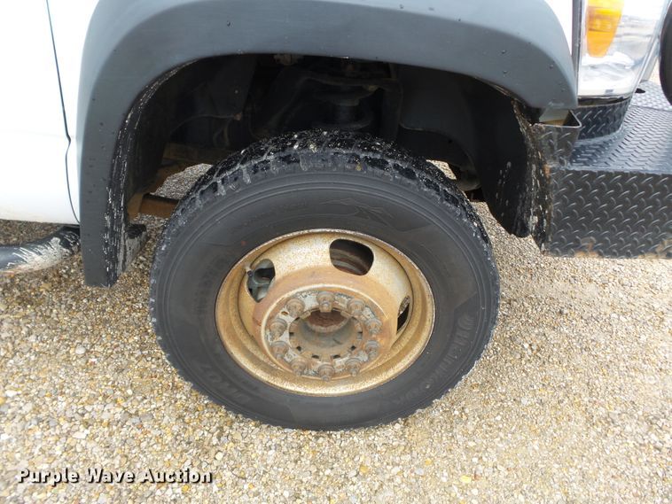 image for item DH7797 2009 Dodge Ram 5500 utility bed truck