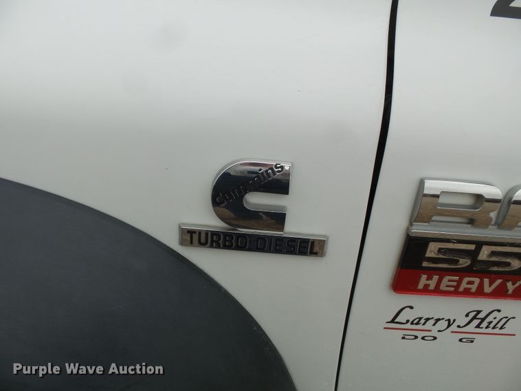 image for item DH7798 2009 Dodge Ram 5500 utility bed truck