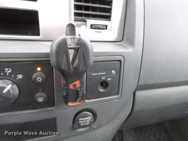 image for item DH7798 2009 Dodge Ram 5500 utility bed truck