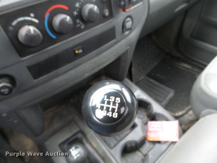 image for item DH7798 2009 Dodge Ram 5500 utility bed truck