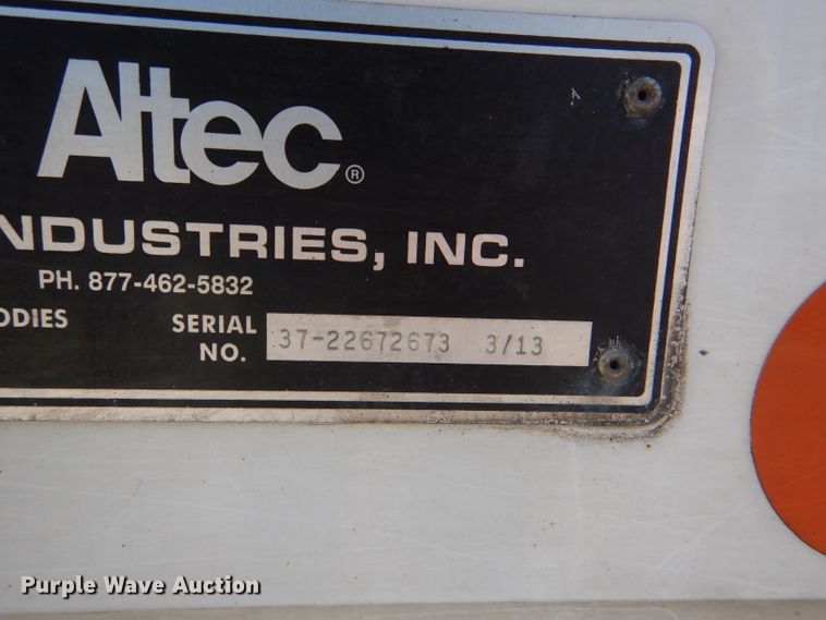 image for item DI2702 2012 Ford F550 bucket truck