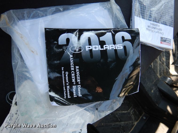 image for item EK9111 2016 Polaris Ranger 1000 utility vehicle