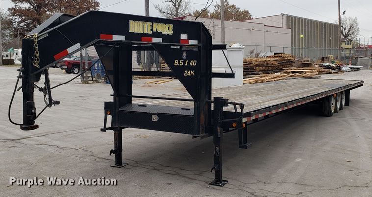image for item ET9994 2014 Doolittle Brute Force equipment trailer
