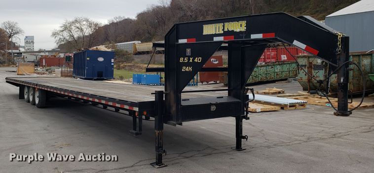 image for item ET9994 2014 Doolittle Brute Force equipment trailer
