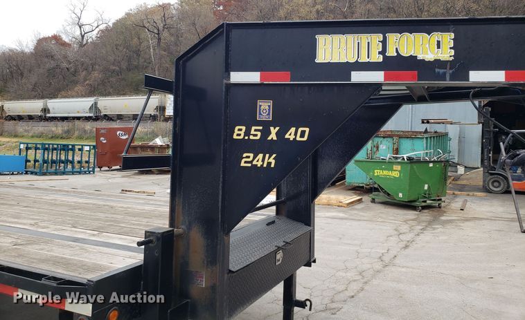 image for item ET9994 2014 Doolittle Brute Force equipment trailer