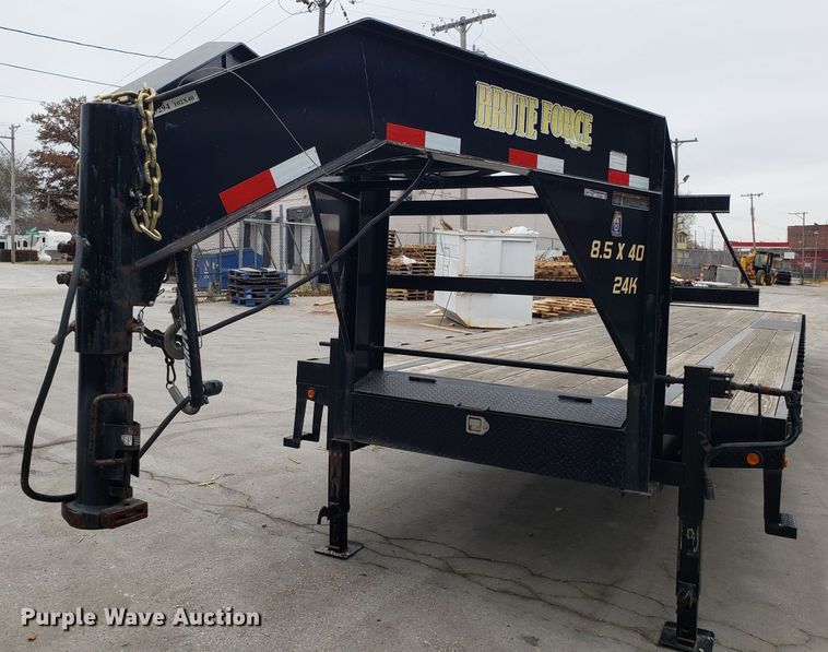 image for item ET9994 2014 Doolittle Brute Force equipment trailer