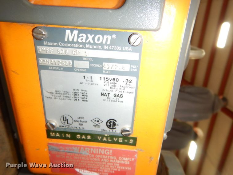 image for item FA9324 Maxon natural gas valve