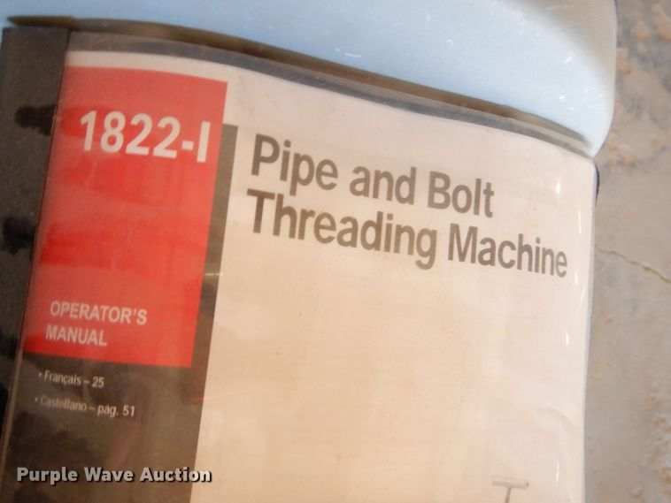 image for item FA9896 Ridgid 1822-I threading machine