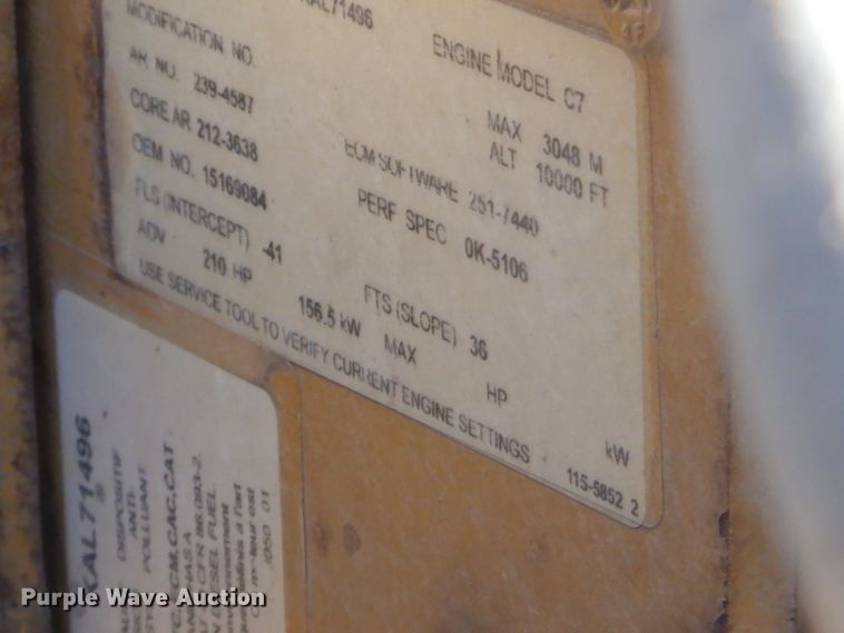 image for item FA9901 2005 Chevrolet C7500 dump truck