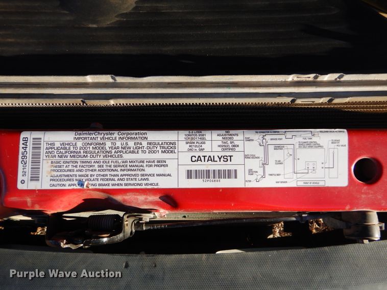 image for item FF9125 2001 Dodge Ram 1500 pickup truck