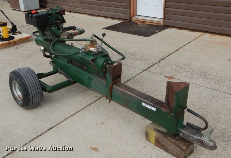 image for item FI9735 Shop built log splitter