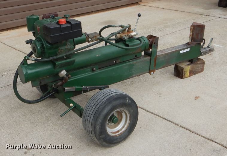 image for item FI9735 Shop built log splitter