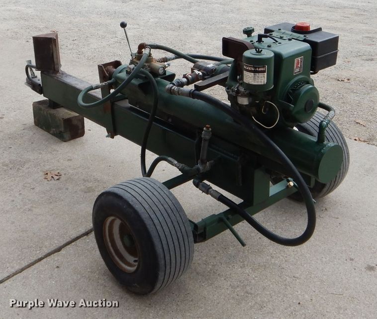 image for item FI9735 Shop built log splitter