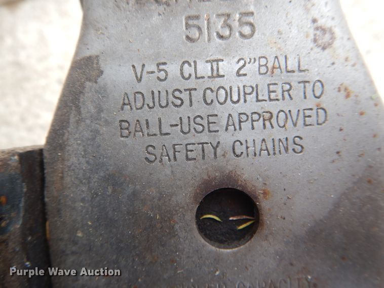 image for item FI9735 Shop built log splitter