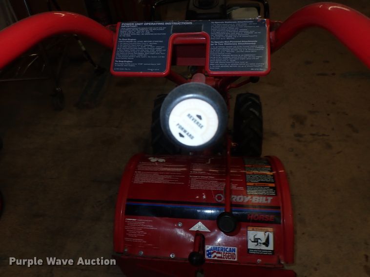 image for item FK9650 Troy-Bilt Horse rear tine tiller