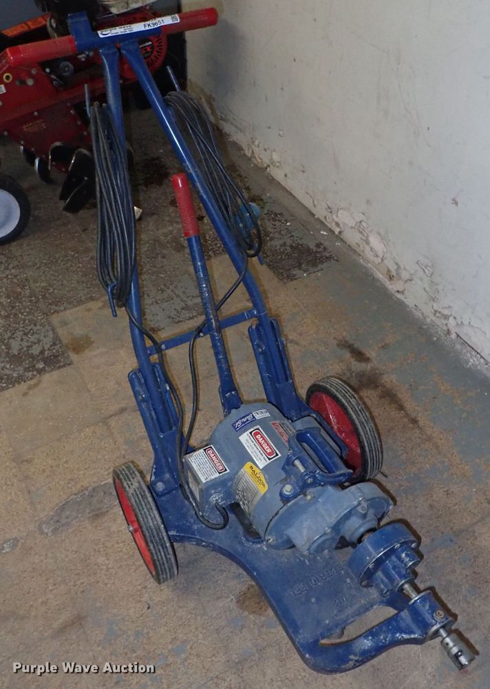 image for item FK9651 Electric Eel sewer cleaner