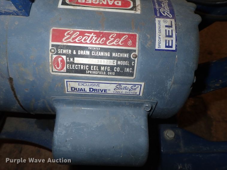 image for item FK9651 Electric Eel sewer cleaner