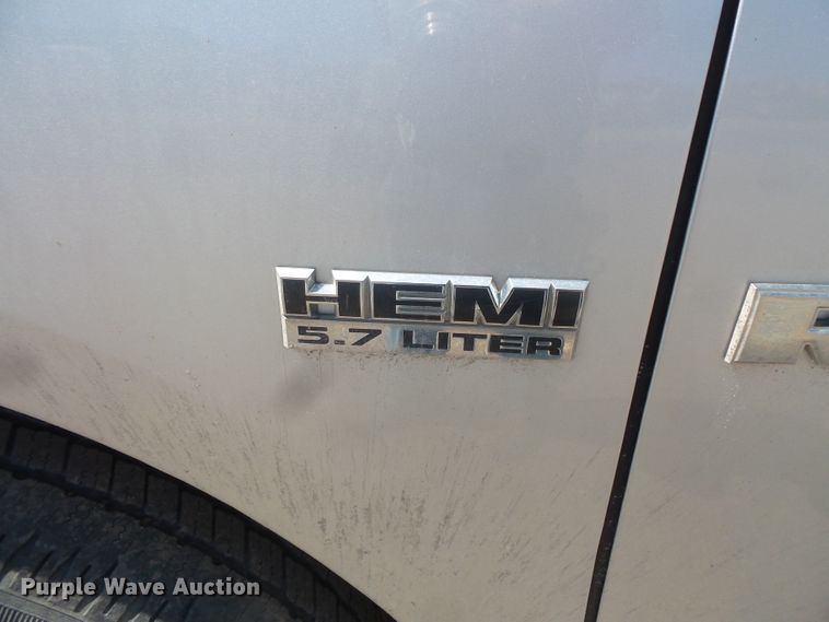 image for item FM9740 2009 Dodge Ram 1500 Quad Cab pickup truck