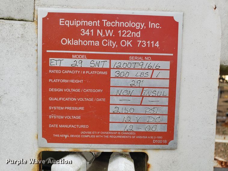 image for item FW9566 2000 Ford F350 Super Duty bucket truck