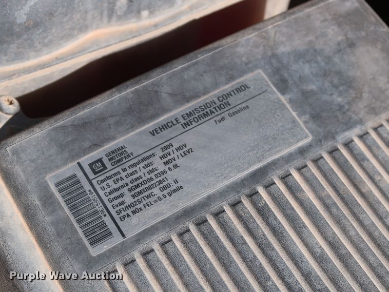 image for item GD9879 2009 Chevrolet Silverado 2500HD pickup truck