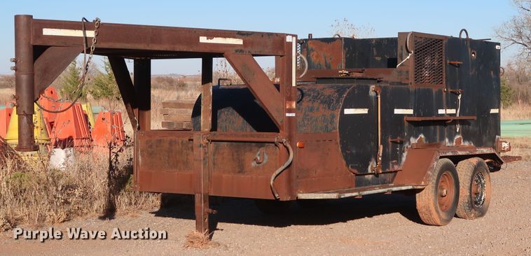 image for item GD9883 1997 shop built steam trailer