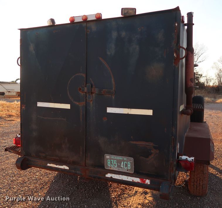 image for item GD9883 1997 shop built steam trailer