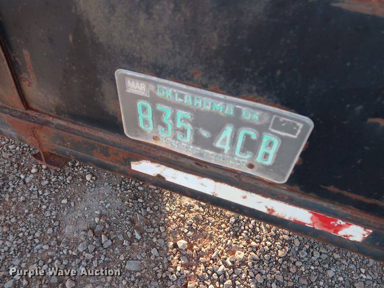 image for item GD9883 1997 shop built steam trailer