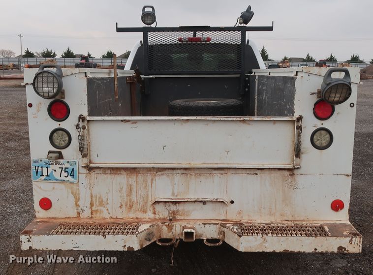 image for item GD9905 2011 Chevrolet Silverado 2500 Ext. Cab utility bed pickup truck