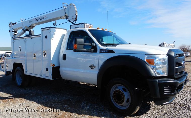 image for item GF9804 2012 Ford F550 Super Duty truck cab and chassis