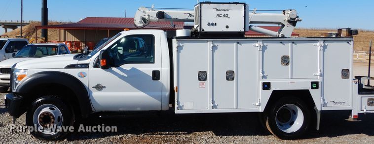 image for item GF9804 2012 Ford F550 Super Duty truck cab and chassis