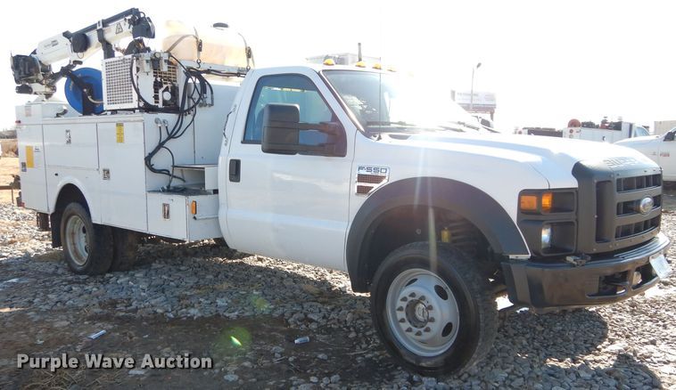 image for item GF9805 2010 Ford F550 Super Duty truck cab and chassis