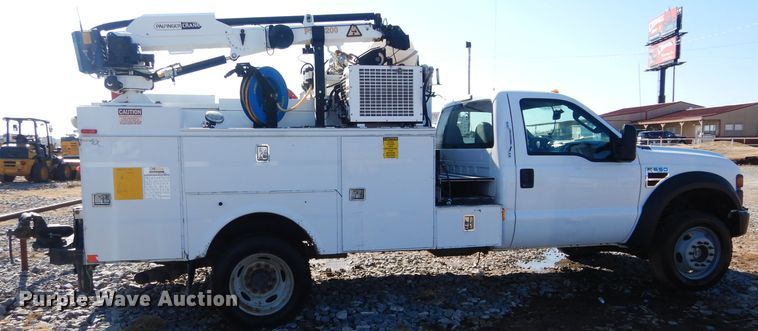 image for item GF9805 2010 Ford F550 Super Duty truck cab and chassis