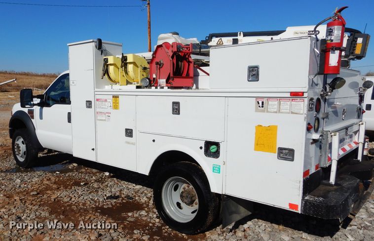 image for item GF9805 2010 Ford F550 Super Duty truck cab and chassis