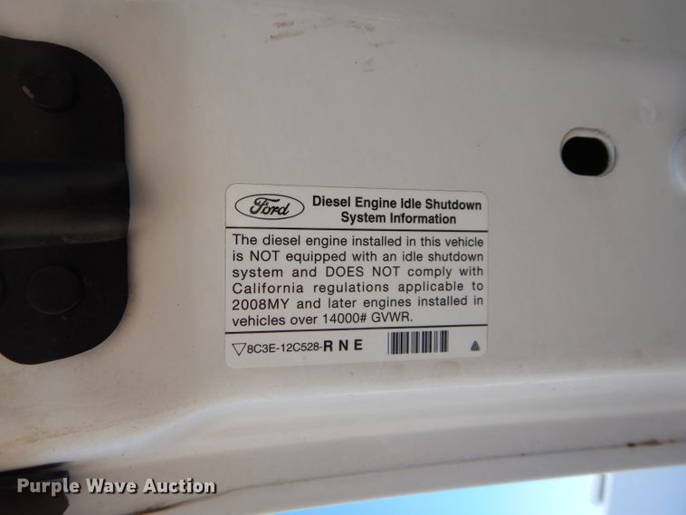 image for item GF9805 2010 Ford F550 Super Duty truck cab and chassis