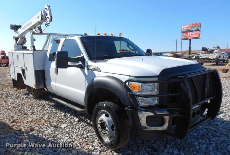 image for item GF9806 2012 Ford F450 Super Duty SuperCab truck cab and chassis