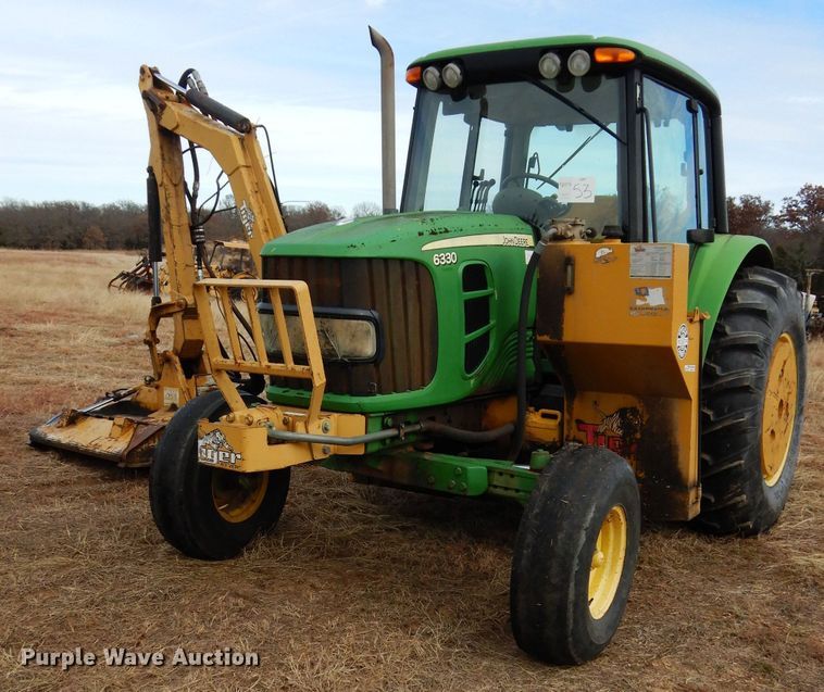 image for item GF9904 2007 John Deere 6330 tractor