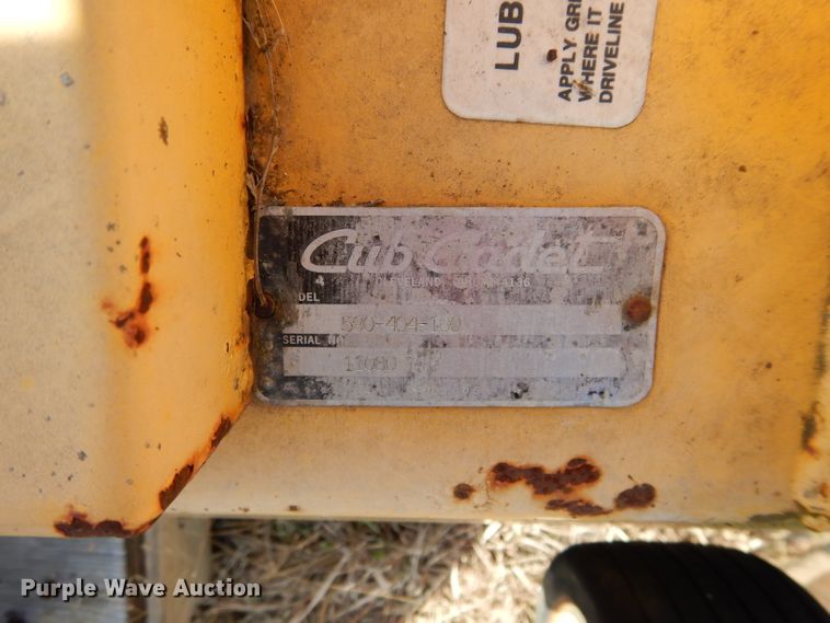 image for item GF9907 Cub Cadet 590-404-100 mower deck