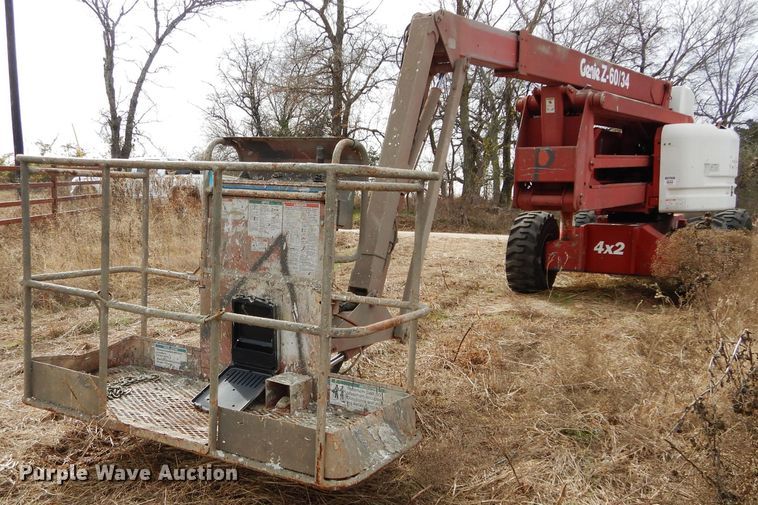 image for item GF9910 2001 Genie Z60/34 boom lift