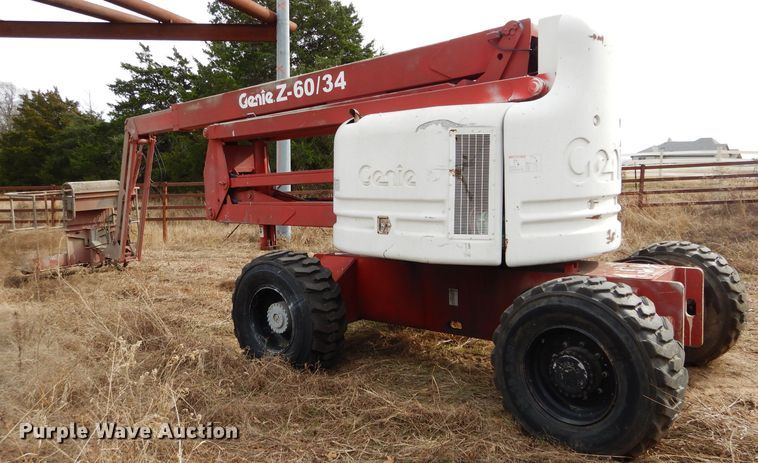image for item GF9910 2001 Genie Z60/34 boom lift