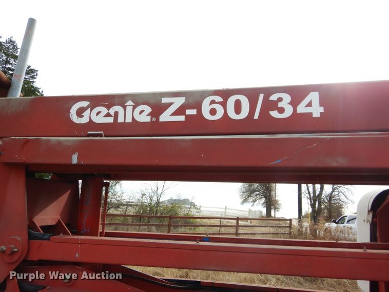image for item GF9910 2001 Genie Z60/34 boom lift