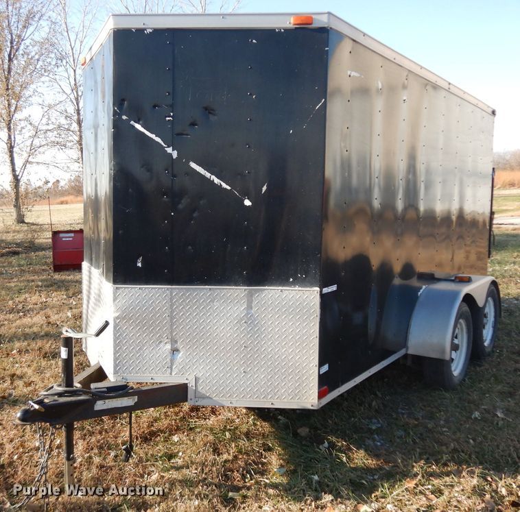 image for item GJ9081 2007 Lark enclosed cargo trailer