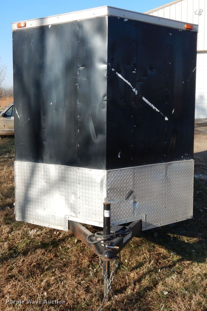 image for item GJ9081 2007 Lark enclosed cargo trailer